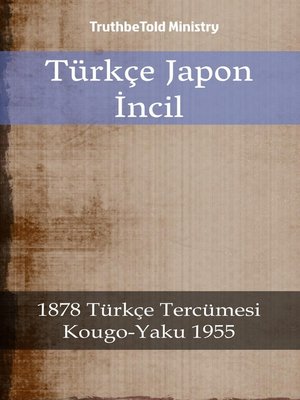 cover image of Türkçe Japon İncil